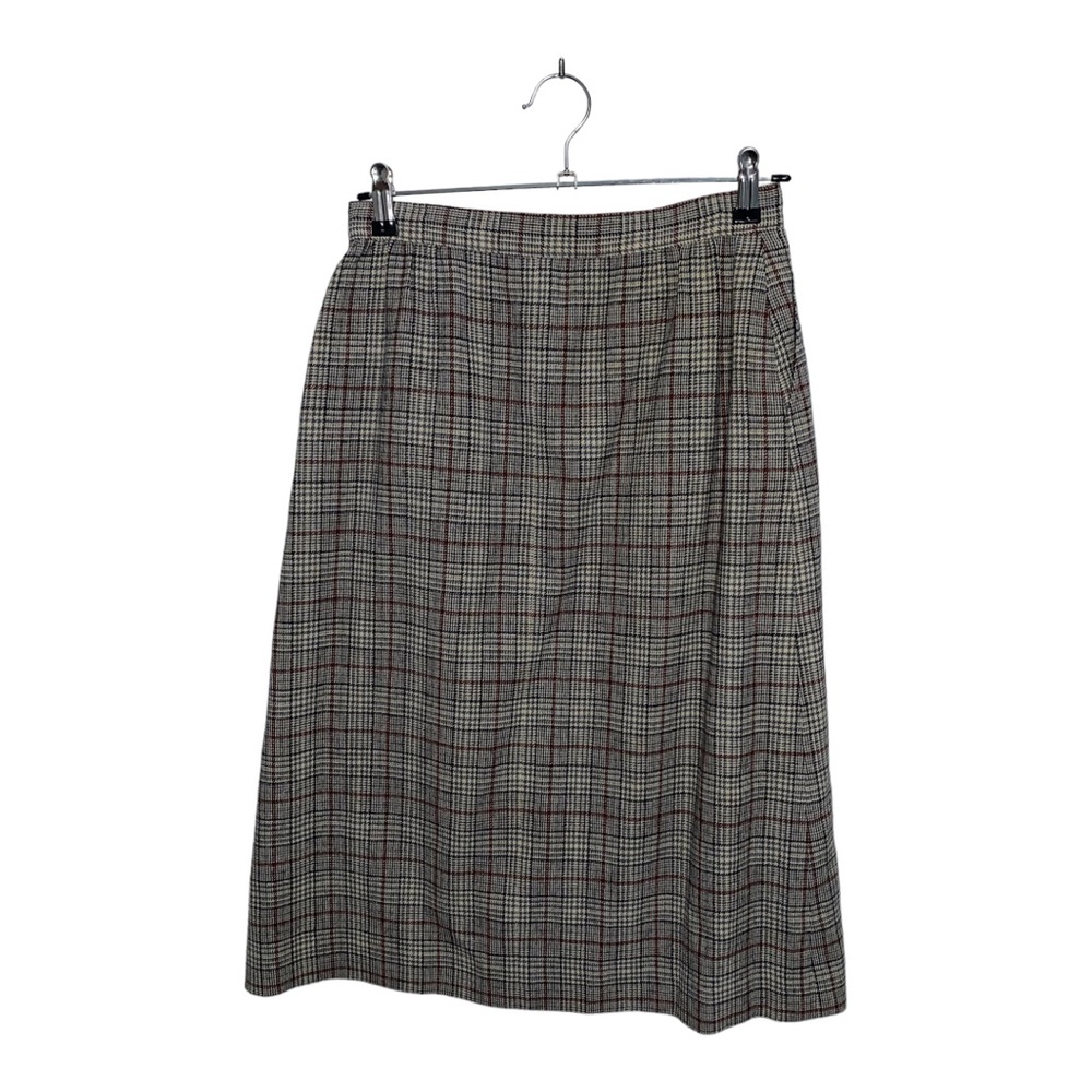 Vintage Pendleton Fully Lined Pure Wool Plaid Bla… - image 7